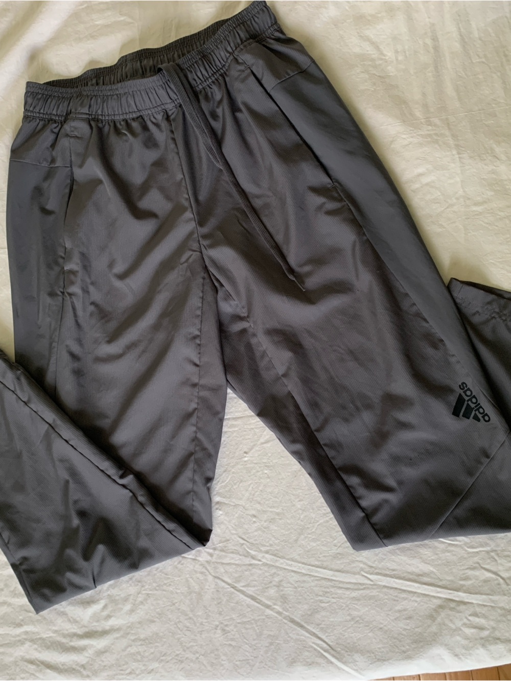 Adidas AeroreadyMen's Dark Gray Jogger Pants